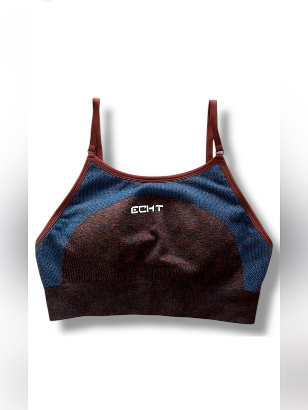 Echt Arise Key Sportsbra Navy and Dark Red Size L